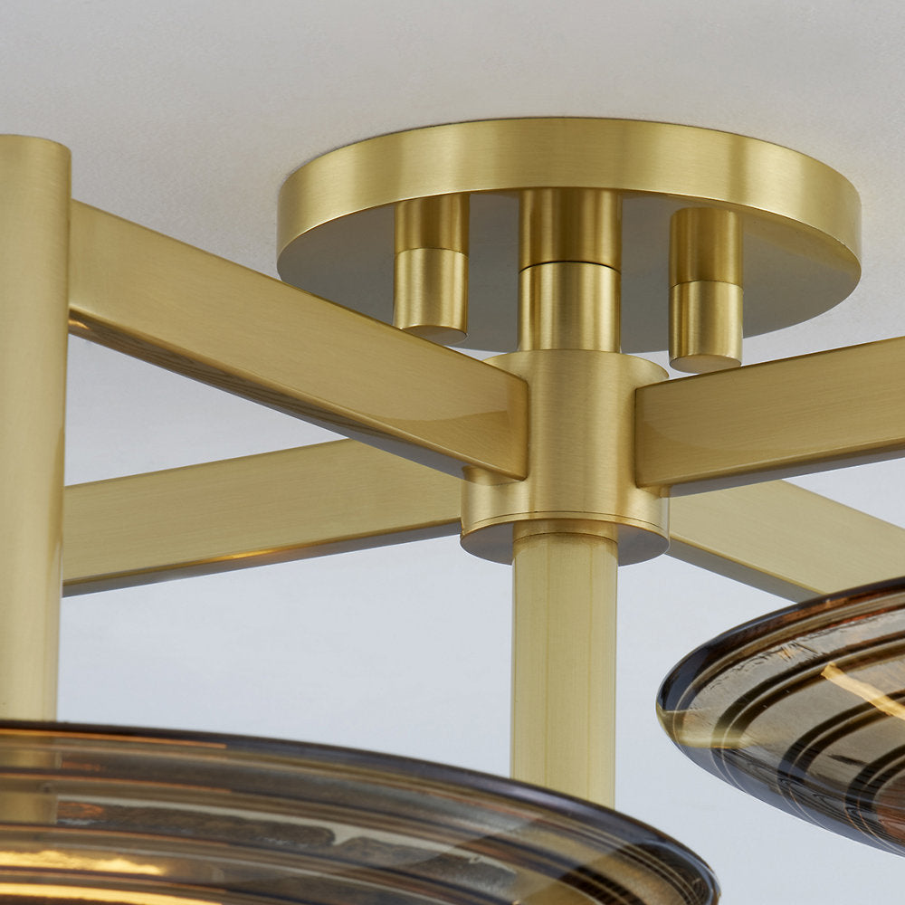 Griston LED Semi-Flushmount
