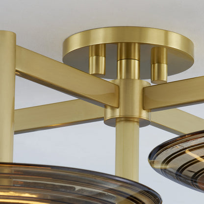 Griston LED Semi-Flushmount