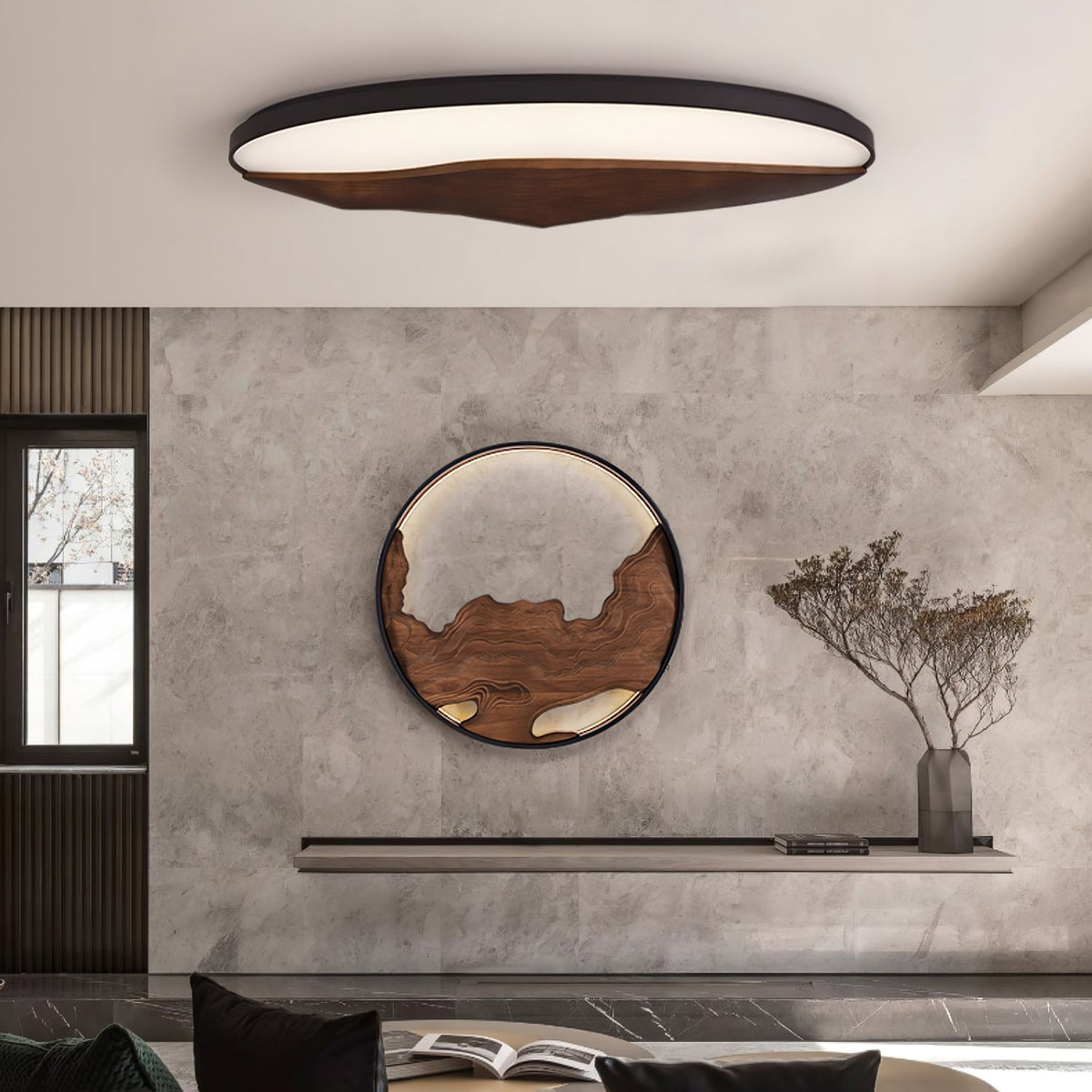 Half-Mountain Ceiling Lamp Ceiling lamp