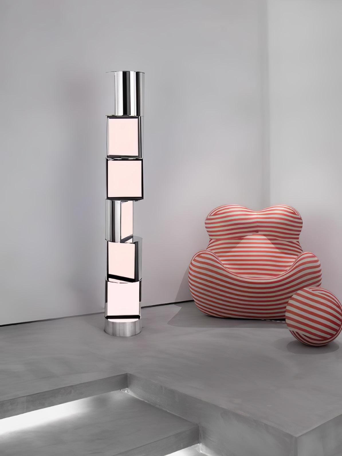 Half Cylindrical Rotating Floor Lamp Floor lamp