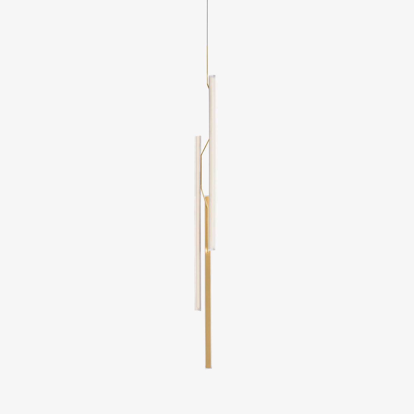 Halo Jewel Straight Pendant Light Pendant light