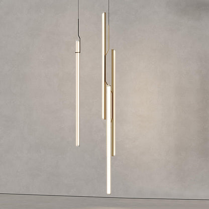 Halo Jewel Straight Pendant Light Pendant light
