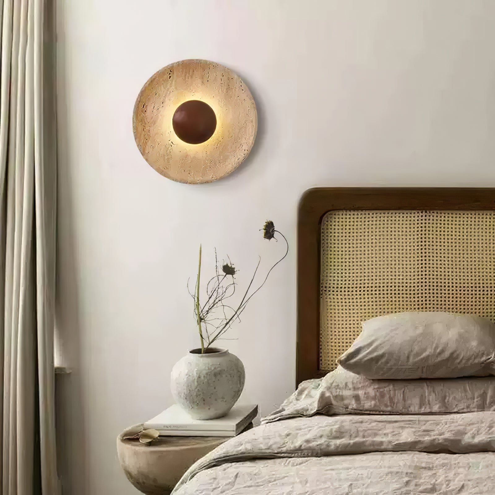 Halo Travertine Wall Light 1001 Wall lamp