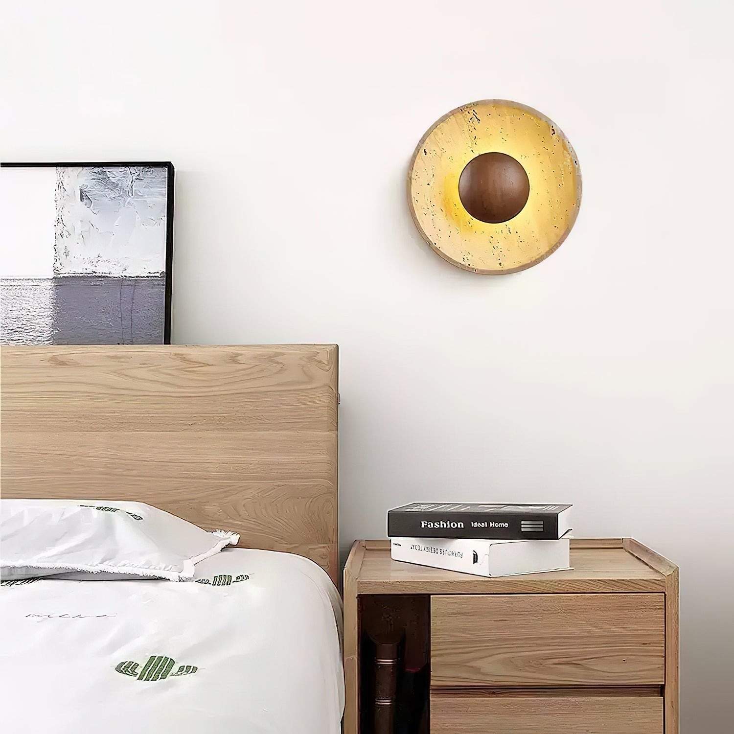Halo Travertine Wall Light 1001 Wall lamp