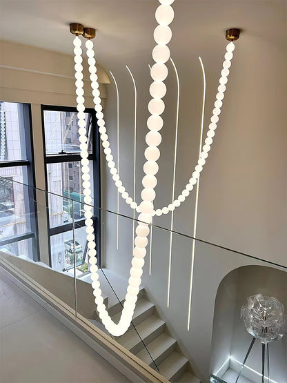 Pearl Necklace Balls Chandelier 1001 Chandelier