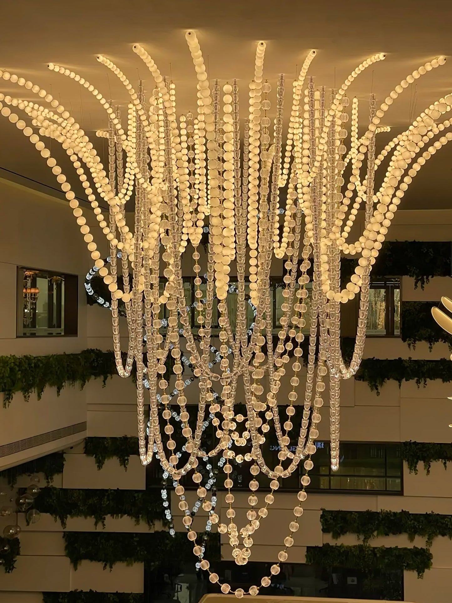 Pearl Necklace Balls Chandelier 1001 Chandelier