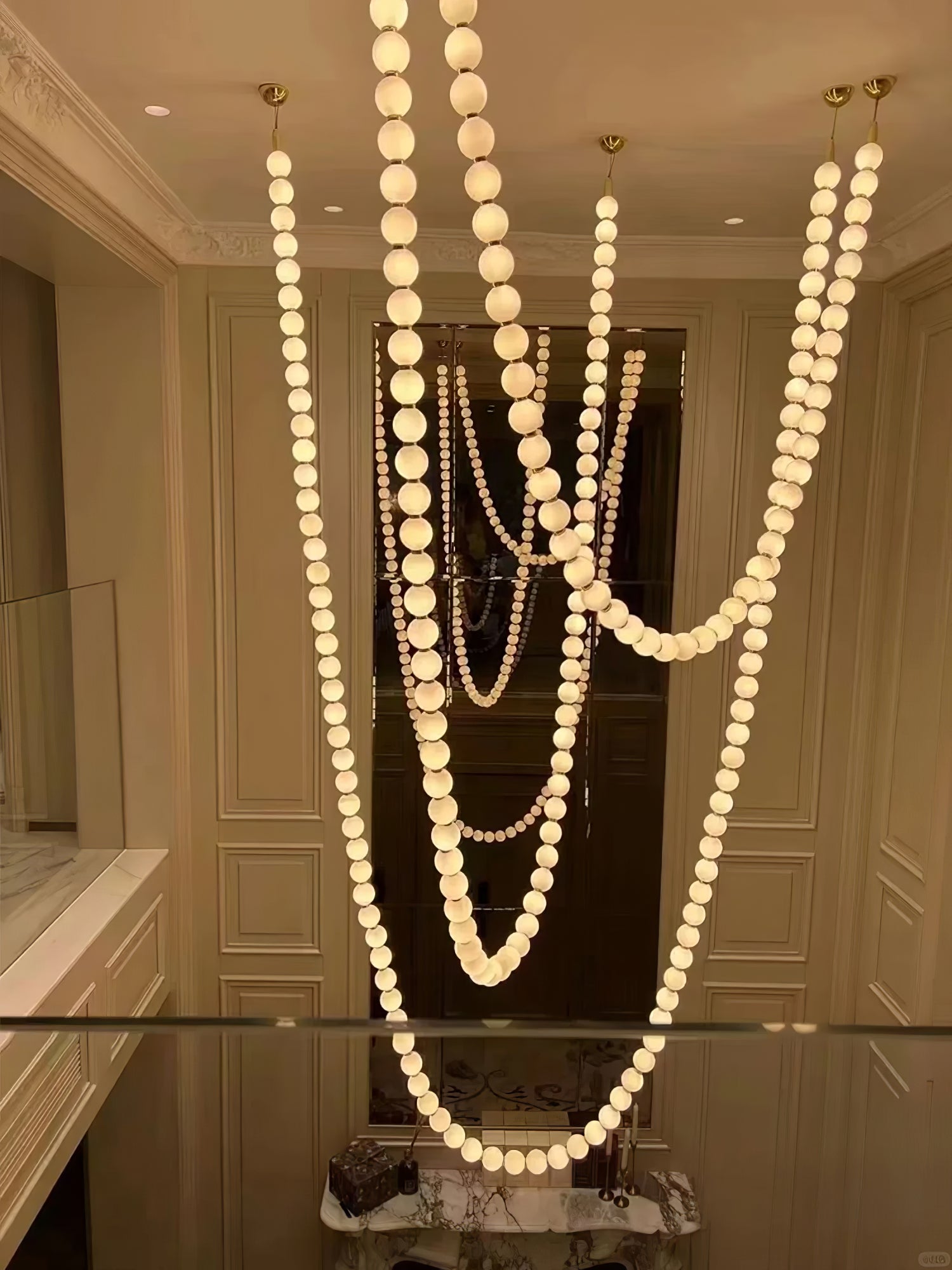 Pearl Necklace Balls Chandelier 1001 Chandelier