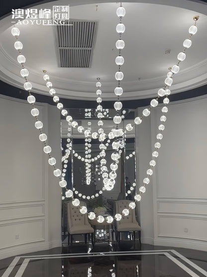 Pearl Necklace Balls Chandelier 1001 Chandelier