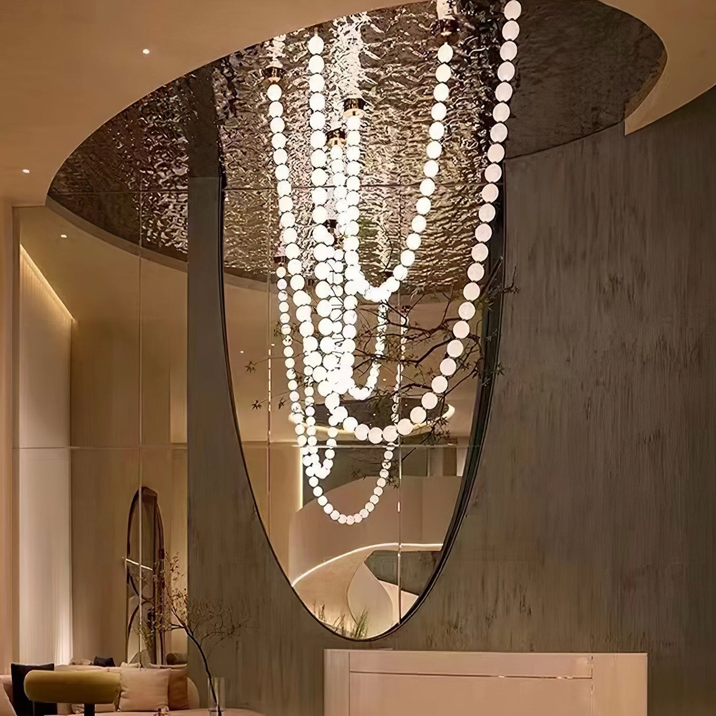 Pearl Necklace Balls Chandelier 1001 Chandelier