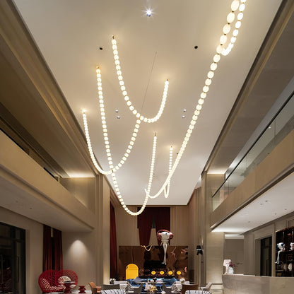 Pearl Necklace Balls Chandelier 1001 Chandelier
