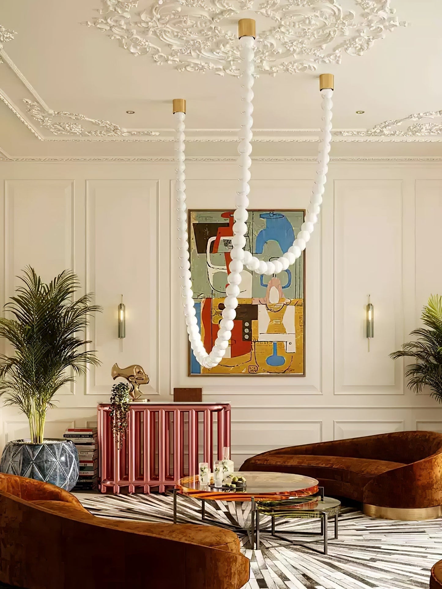 Pearl Necklace Balls Chandelier 1001 Chandelier