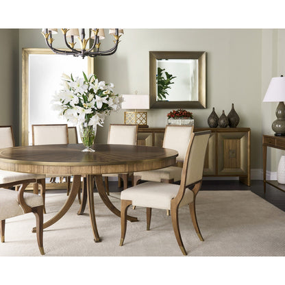 Jonathan Charles Hamilton Round Dining Table (496000-72L-PGA)