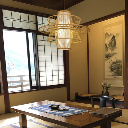 Handmade Sigyn Bamboo Pendant Lamp Pendant light