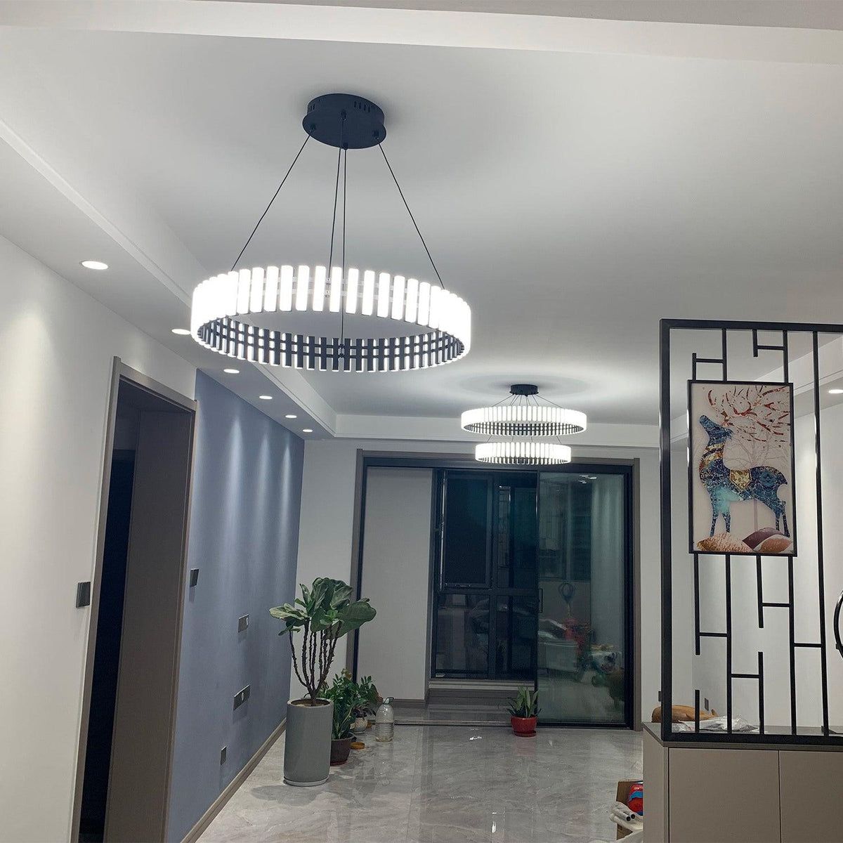 Hanging LED Chandelier Chandelier