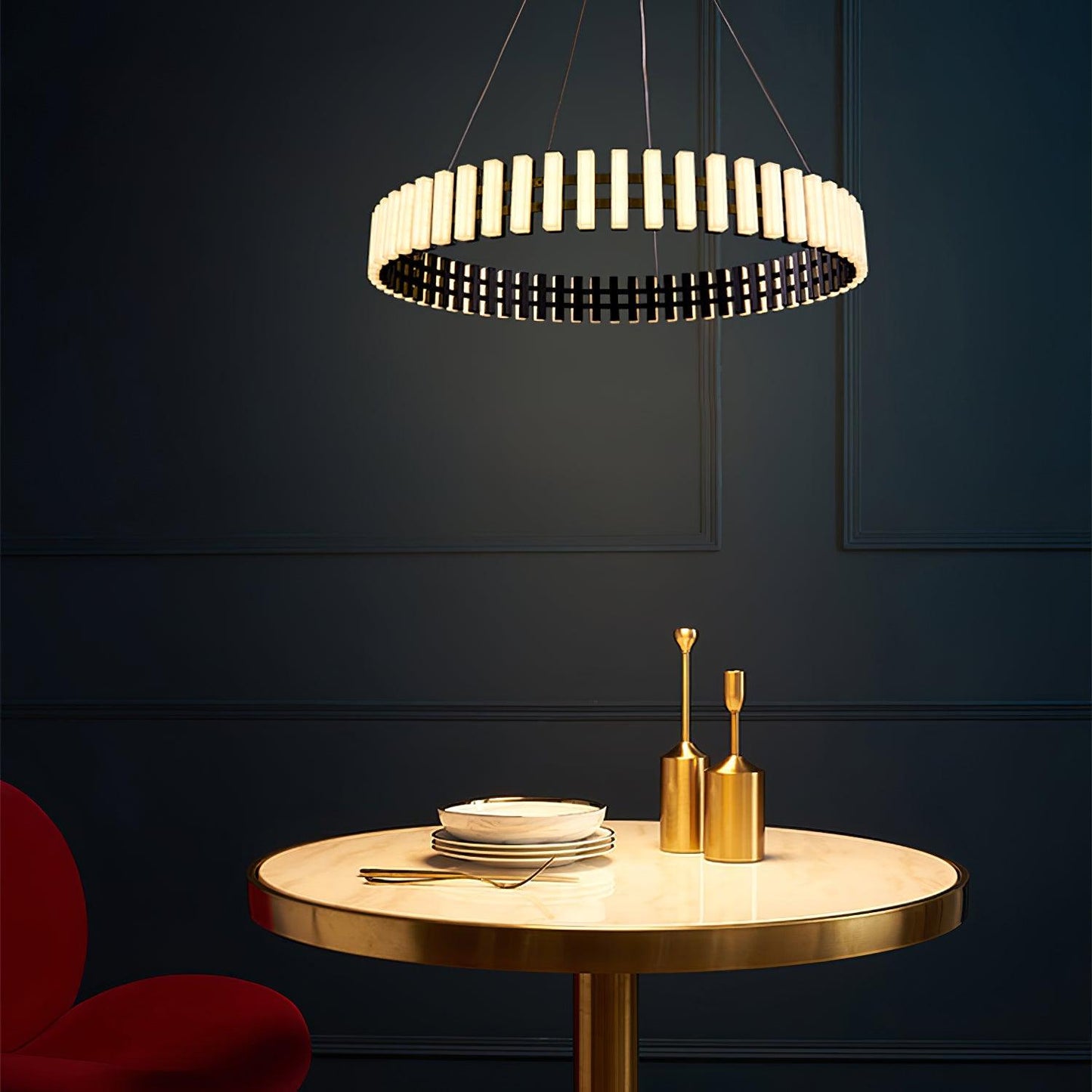 Hanging LED Chandelier Chandelier