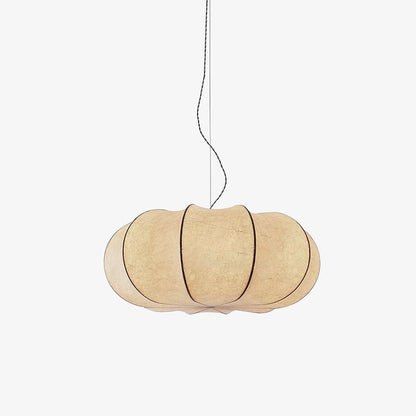 Oblate Silk Pendant Lamp Pendant light