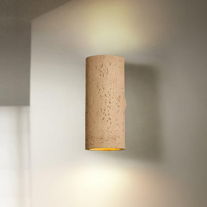 Hans Wall Lamp ? 3.9″ x H 9″/ Dia 10cm x H 23cm / Brown Wall lamp