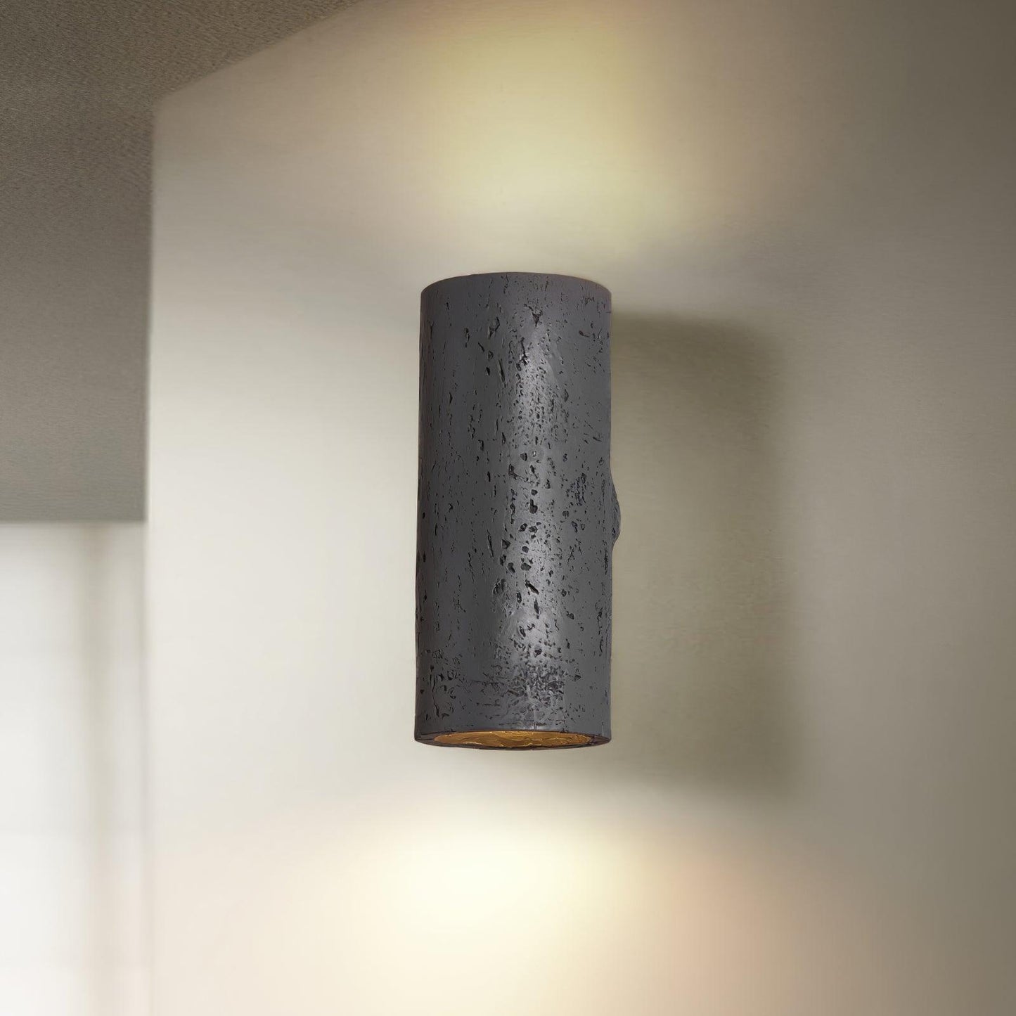 Hans Wall Lamp ? 3.9″ x H 9″/ Dia 10cm x H 23cm / Black Wall lamp
