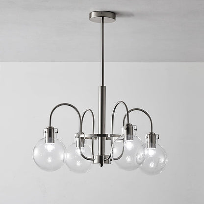 Hansford Chandelier 4 heads ? 25.6″ x H 15″ / Dia 65cm x H 38cm / Chrome Chandelier