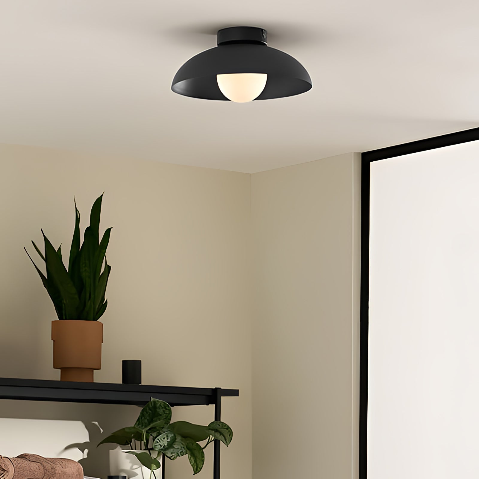 Harper Glass Dome Ceiling Lamp Ceiling lamp