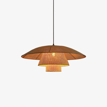 Hat Weave Rattan Pendant Lamp Pendant light
