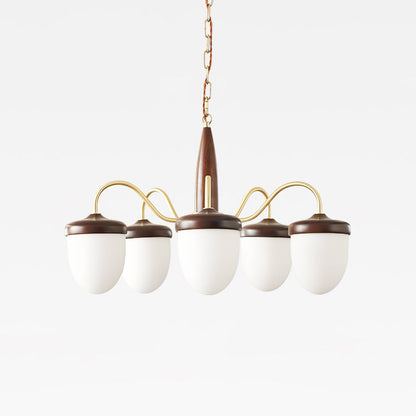 Hazelnut Branch Chandelier Chandelier