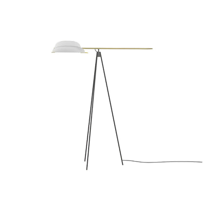 Heart Wing Tripod Floor Lamp Dia 23.6″ x H 66.9″ / Dia 60cm x H 170cm / Gold & Black & White / US Plug Floor lamp