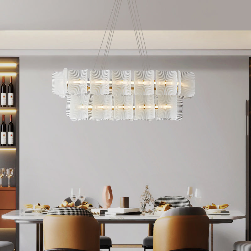 Helios Rectangle Pendant Lamp Pendant light