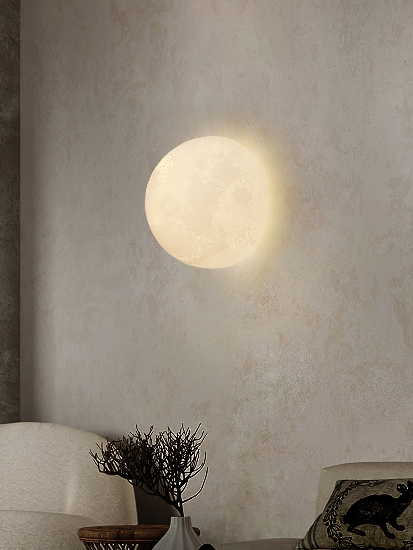 Moon 3D Wall Lamp Wall lamp