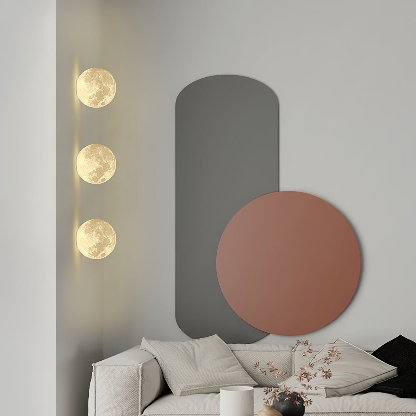 Moon 3D Wall Lamp Wall lamp