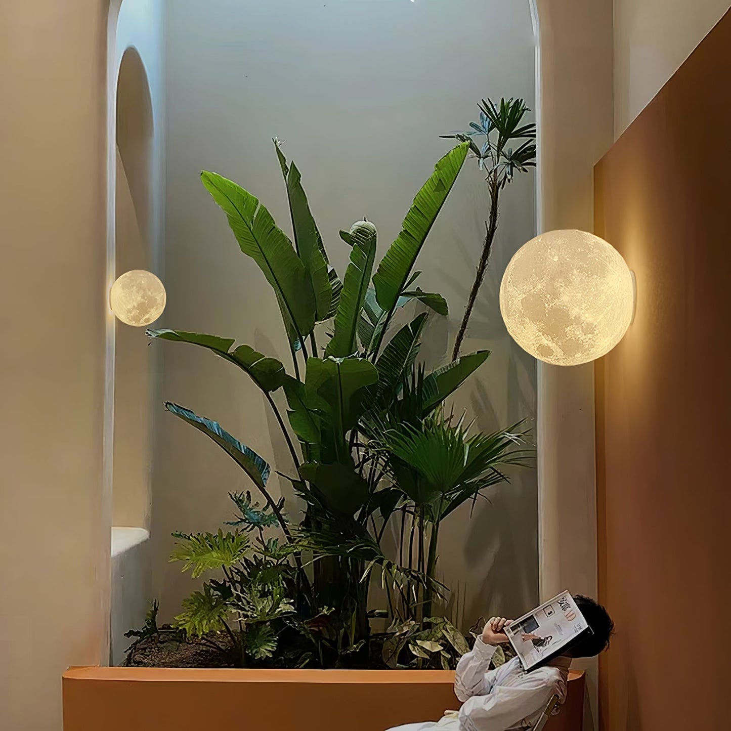 Moon 3D Wall Lamp Wall lamp
