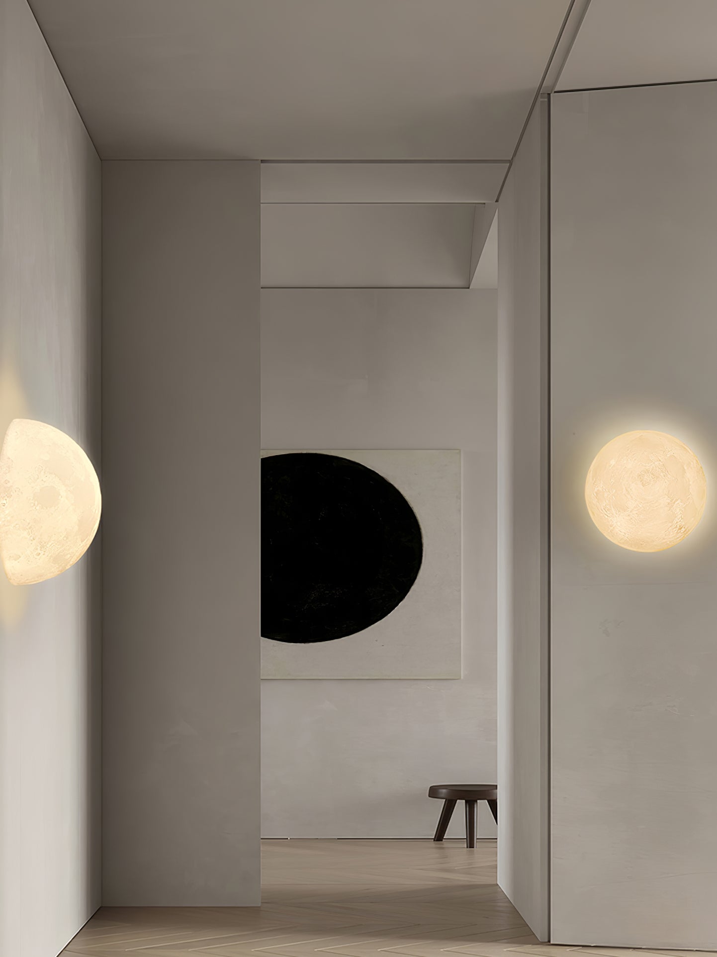 Moon 3D Wall Lamp Wall lamp
