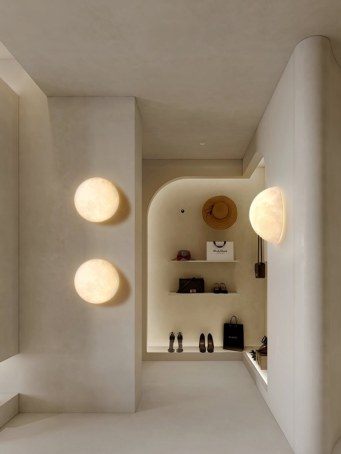 Moon 3D Wall Lamp Wall lamp