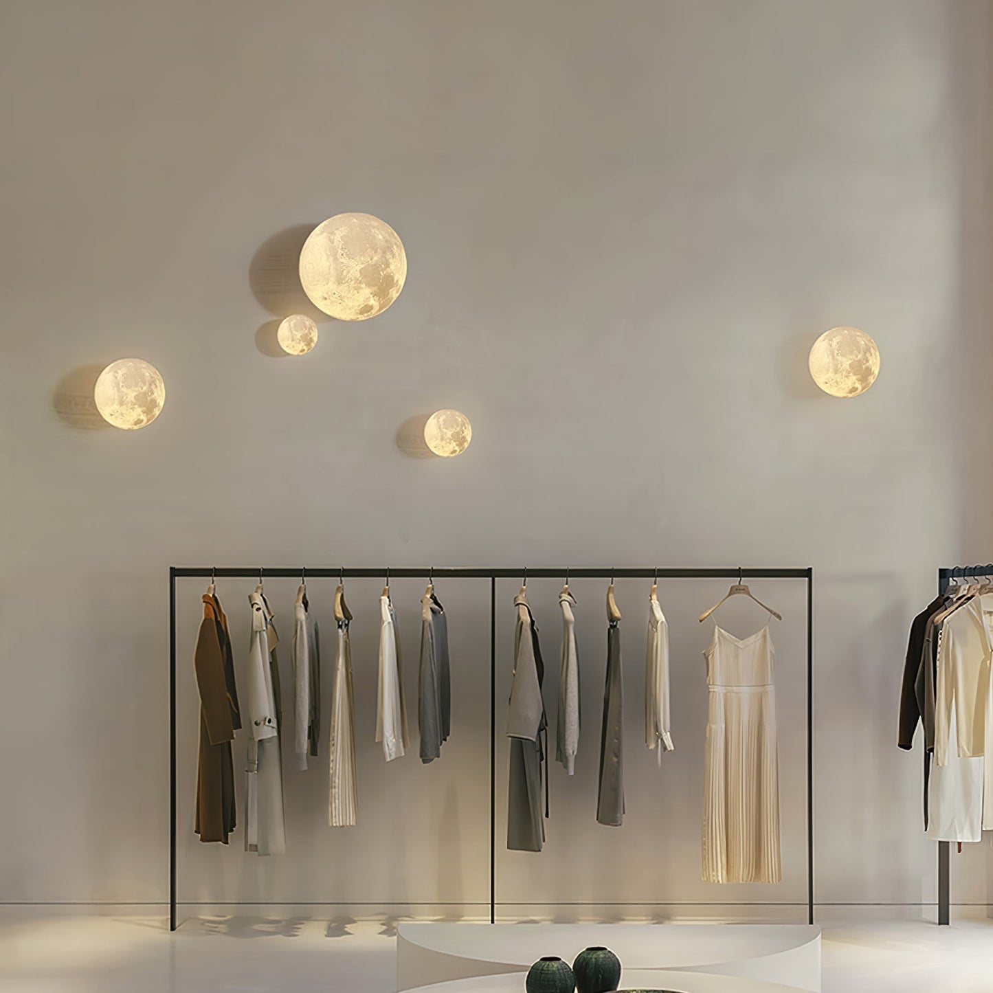 Moon 3D Wall Lamp Wall lamp