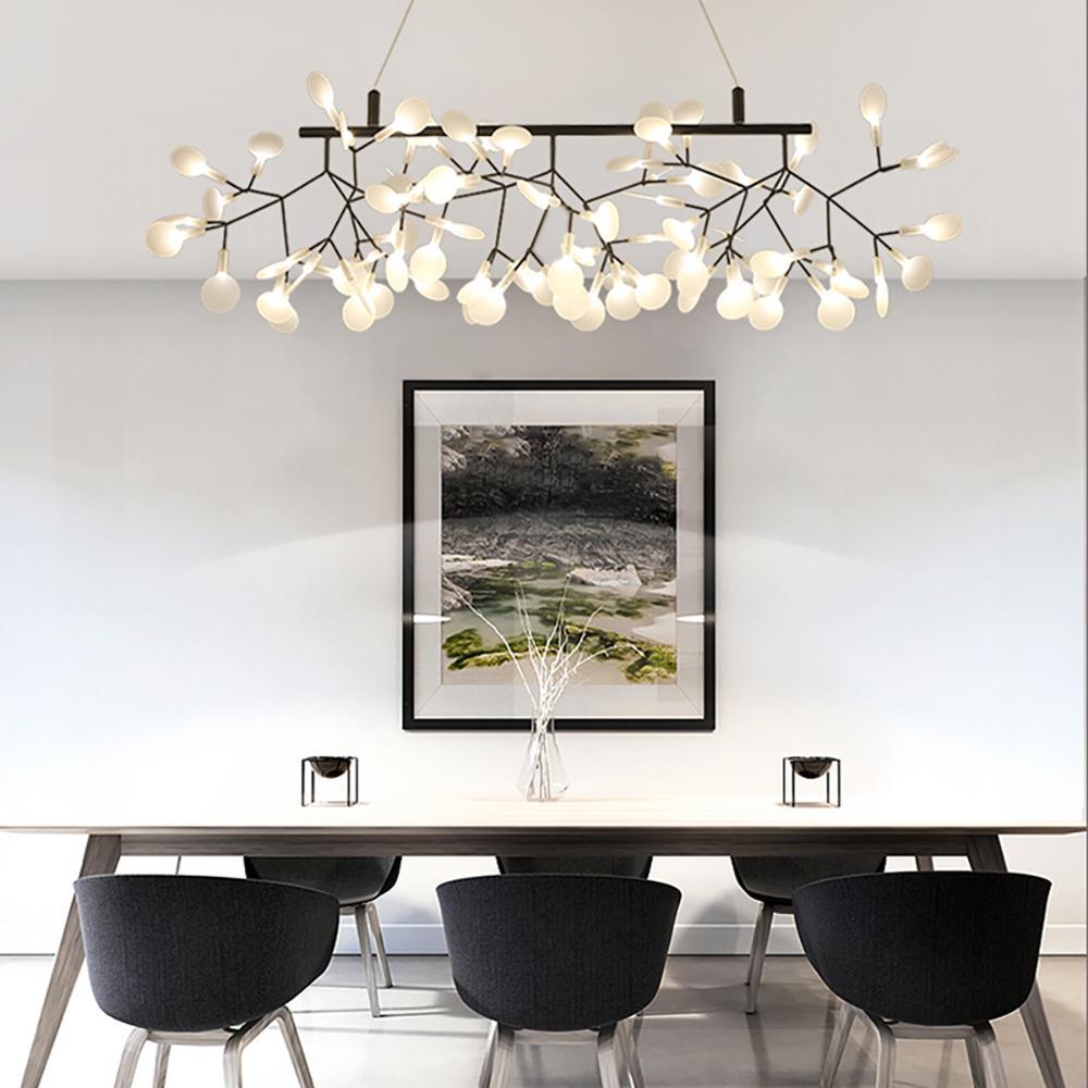 Rose Gold Firefly LED Chandelier Chandelier