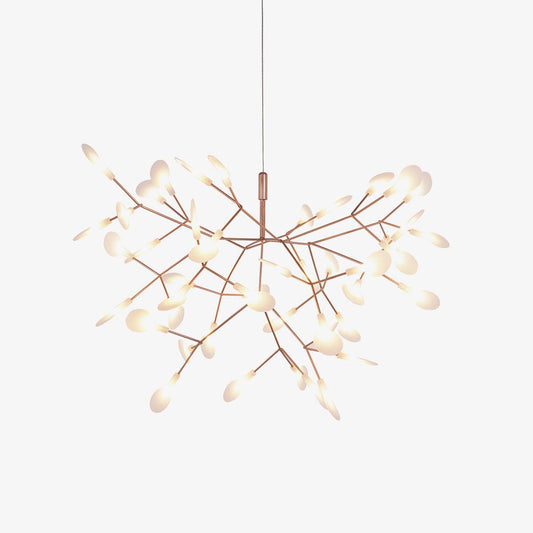 Rose Gold Firefly LED Chandelier Chandelier