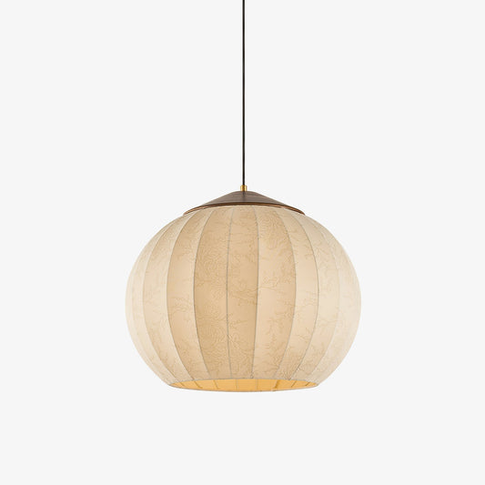 Heritage Lantern Pendant Lamp ? 15.7″ x H 13.4″ / White & Gold Pendant light