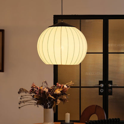Heritage Lantern Pendant Lamp ? 15.7″ x H 13.4″ / White & Gold Pendant light