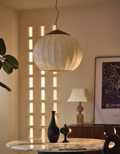Heritage Lantern Pendant Lamp ? 15.7″ x H 13.4″ / White & Gold Pendant light