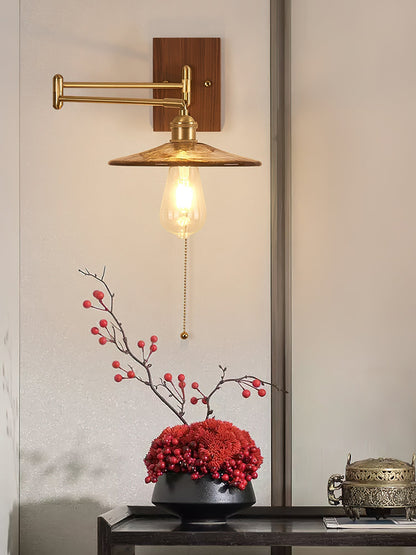 Heritage Walnut Wall Lamp Wall lamp