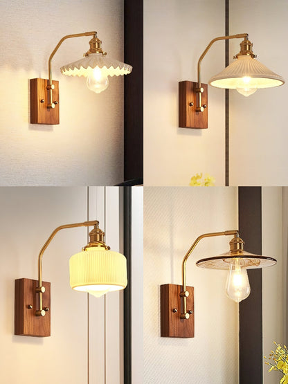 Heritage Walnut Wall Lamp Wall lamp