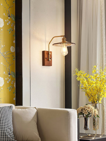 Heritage Walnut Wall Lamp Wall lamp