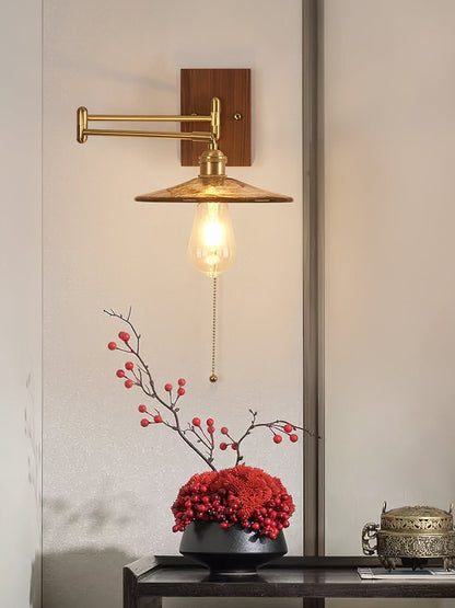 Heritage Walnut Wall Lamp Wall lamp