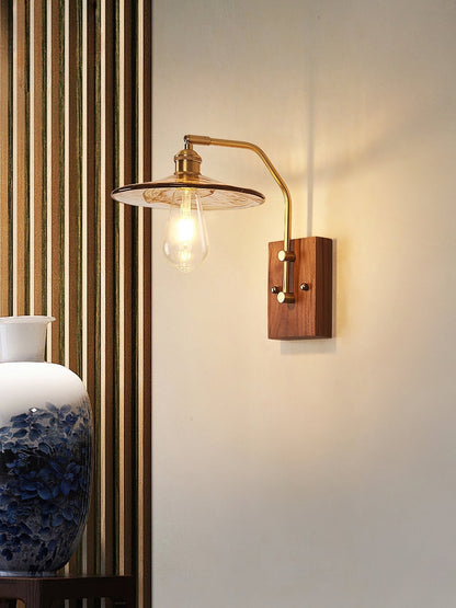 Heritage Walnut Wall Lamp Wall lamp