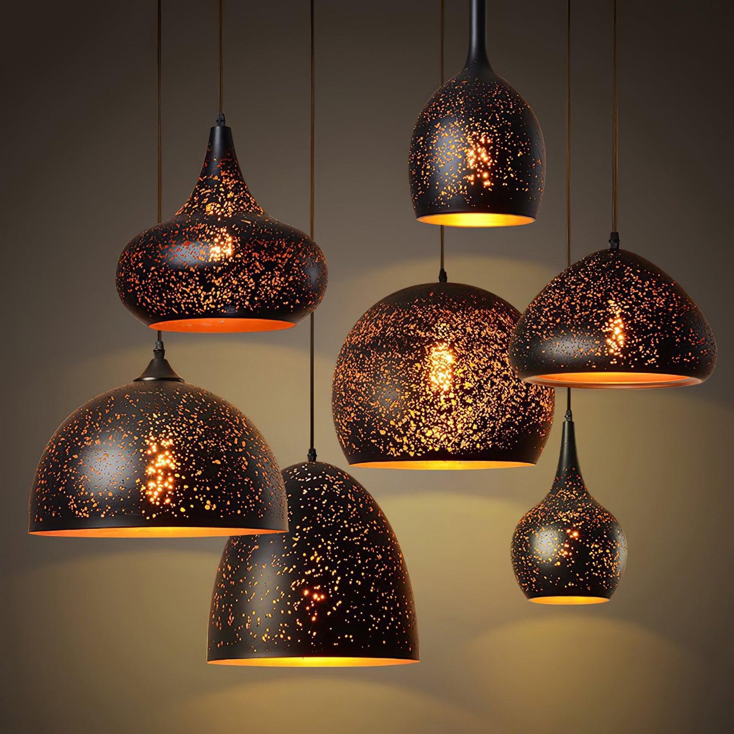 Hollow Industrial Pendant Lamp Pendant light