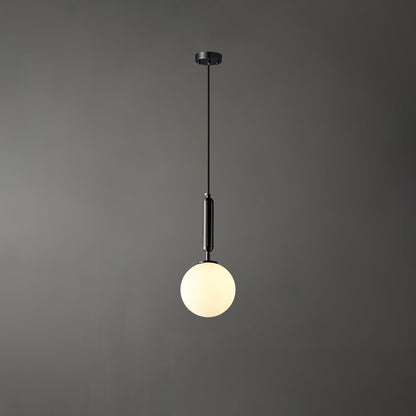 Holly Pendant Light Model B Dia 5.9″ x H 11.8″ / Dia 15cm x H 30cm / Black & White Pendant light