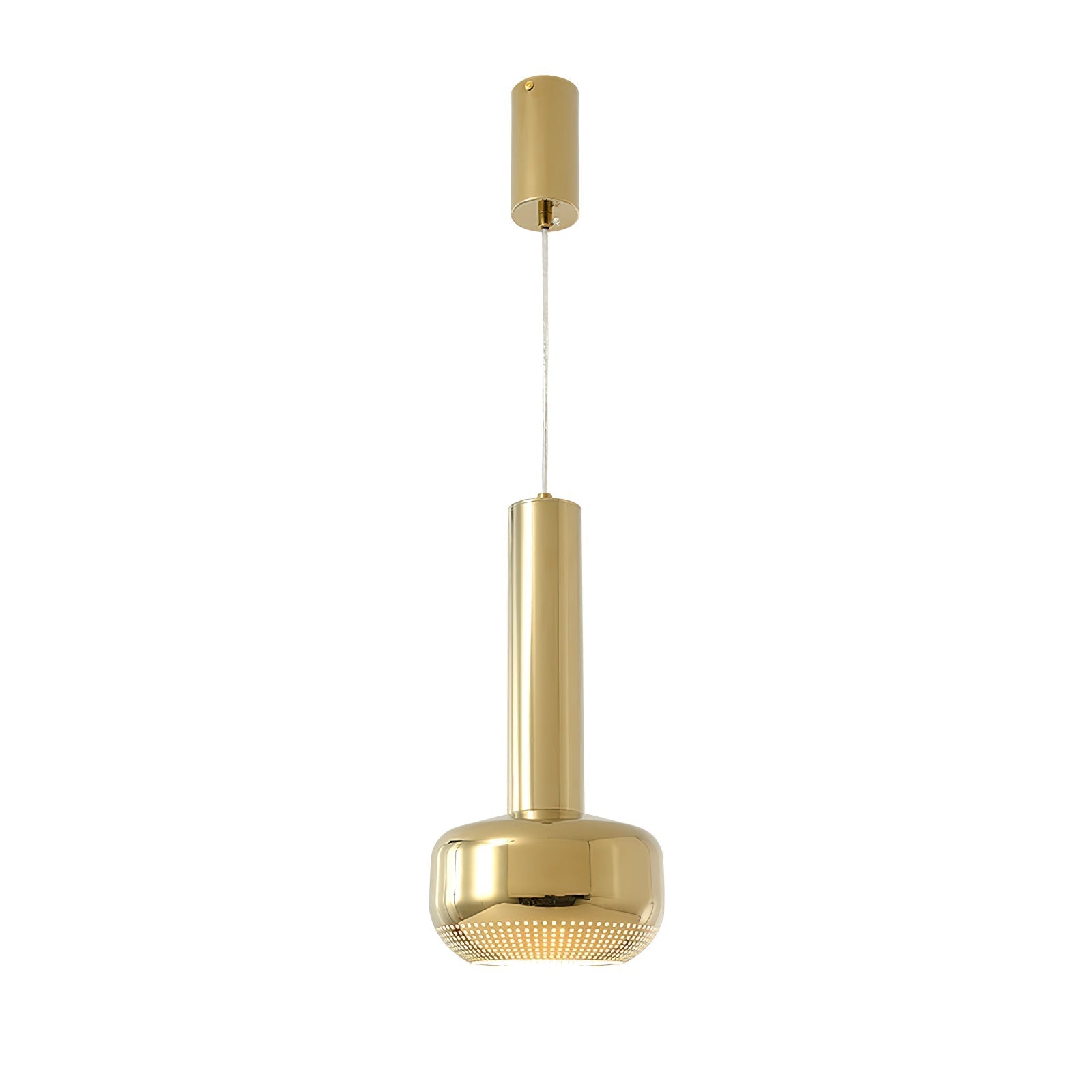 Honeycomb Pendant Lamp Dia 7.1″ x H 14.2″ / Gold Pendant light