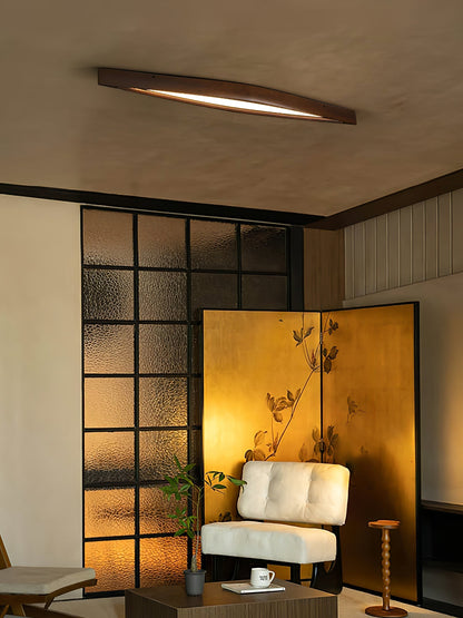 Horizon Linear Wood Ceiling Lamp Ceiling lamp