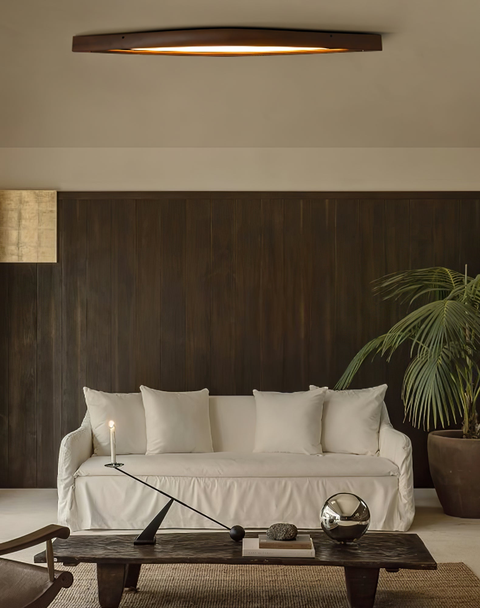 Horizon Linear Wood Ceiling Lamp Ceiling lamp