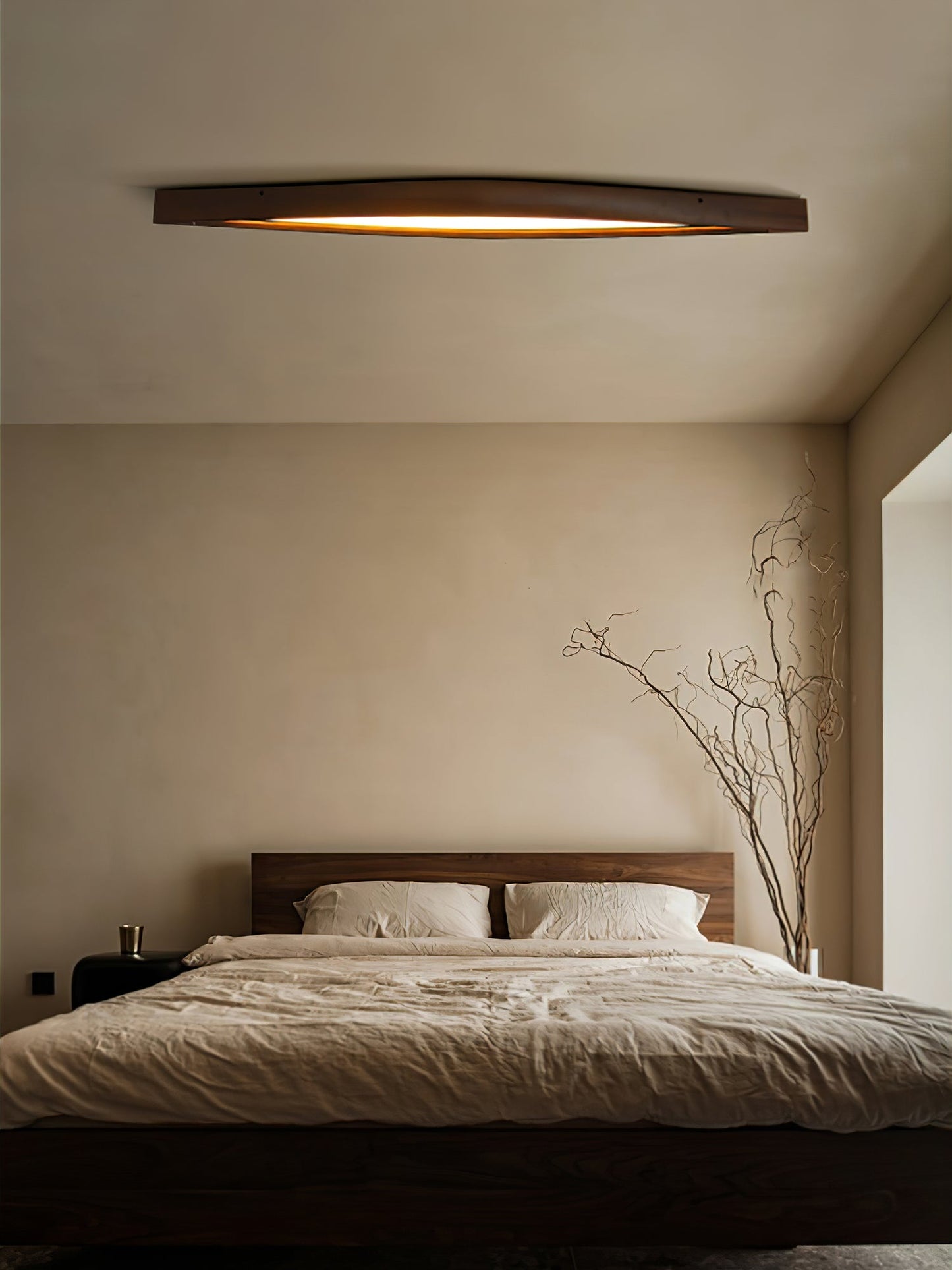 Horizon Linear Wood Ceiling Lamp Ceiling lamp